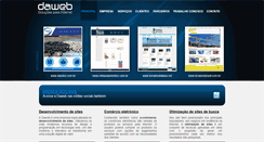 Desktop Screenshot of daweb.com.br
